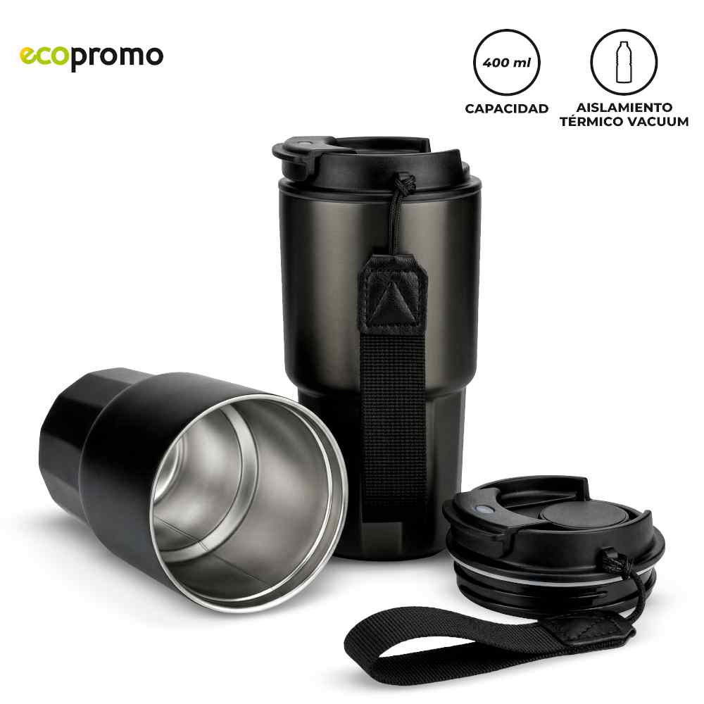 Mug Metálico Dewar 400 ml MU-439 (CP) (NUEVO) - Pro-Ponemos