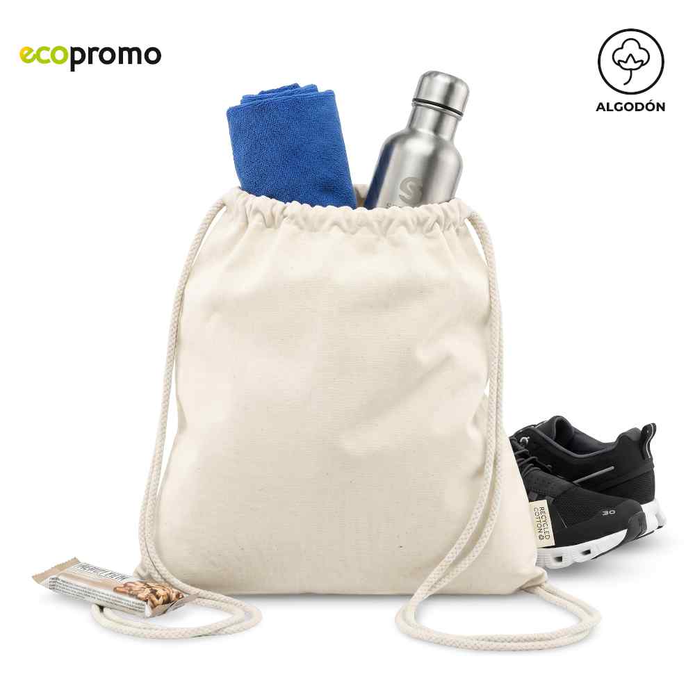 Sporty Bag En Algodón Zetta (140gr) VA-1180-1 (CP) - Pro-Ponemos