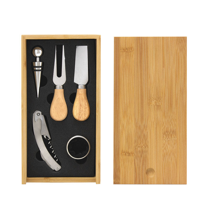 T708  Set de vino y Tabla para quesos "WINCHESTER" (SS) (NUEVO) - Pro-Ponemos