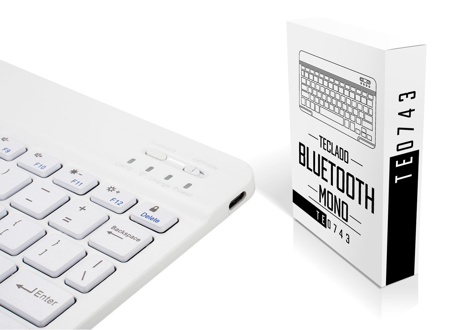 TE0743 Teclado Bluetooth Mono (MP) - Pro-Ponemos