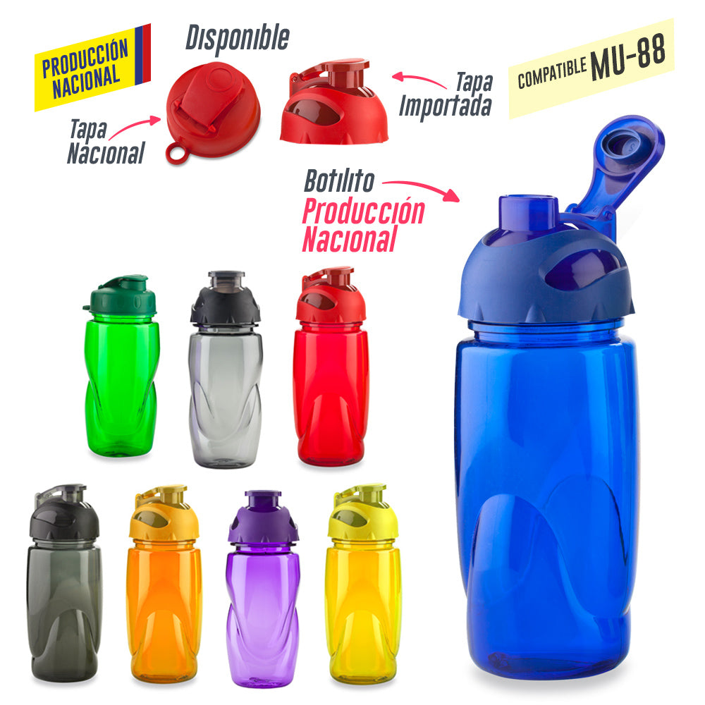 Botilito mini Spring 550ml (Tapa Importada o Nal) MU-35 (CP) (PRODUCCION NACIONAL) - Pro-Ponemos