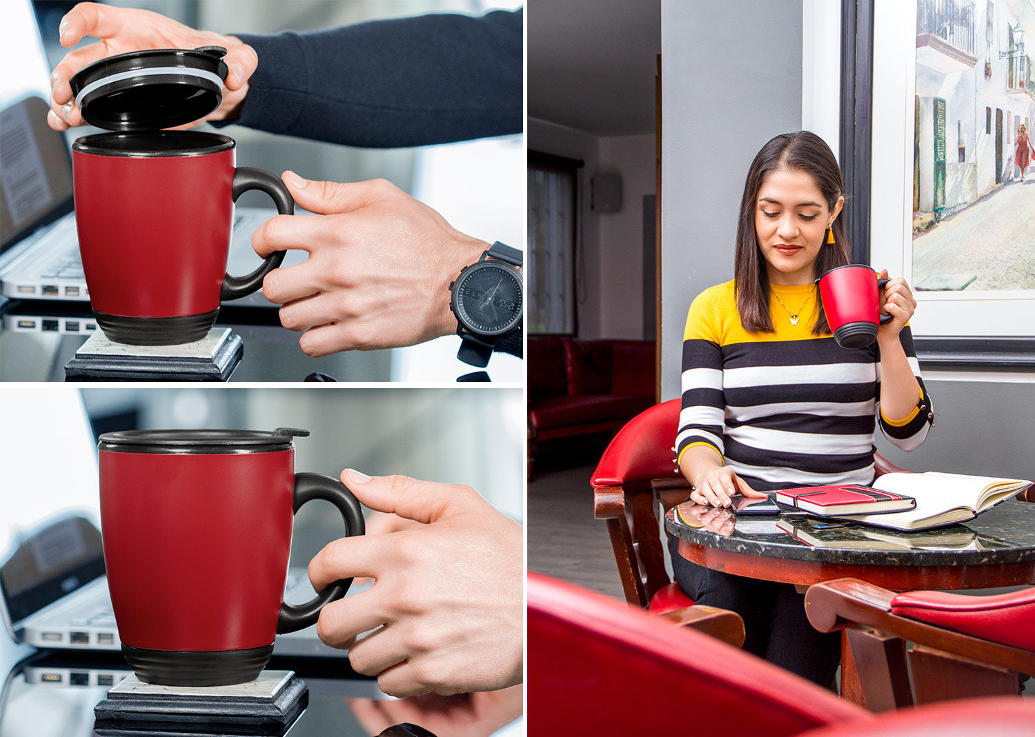 BE0269 Mug en Acero Dj 480 ml /16 Oz (MP) - Pro-Ponemos