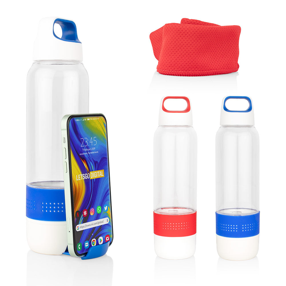 BE0408 Botella Deportiva+Toalla Ice 500 ml / 17 Oz (MP) (NUEVO) - Pro-Ponemos