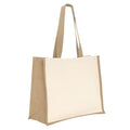 C592  Bolsa de algodón y yute 