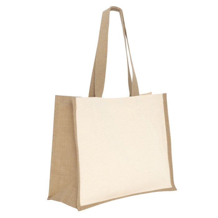 C592  Bolsa de algodón y yute "YARI" (SS) (NUEVO) - Pro-Ponemos