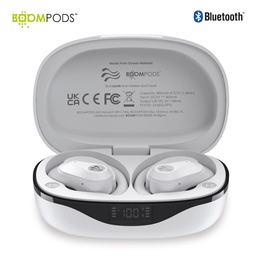 Audífonos Bluetooth Sportpods Boompods BP-26 (CP) - Pro-Ponemos