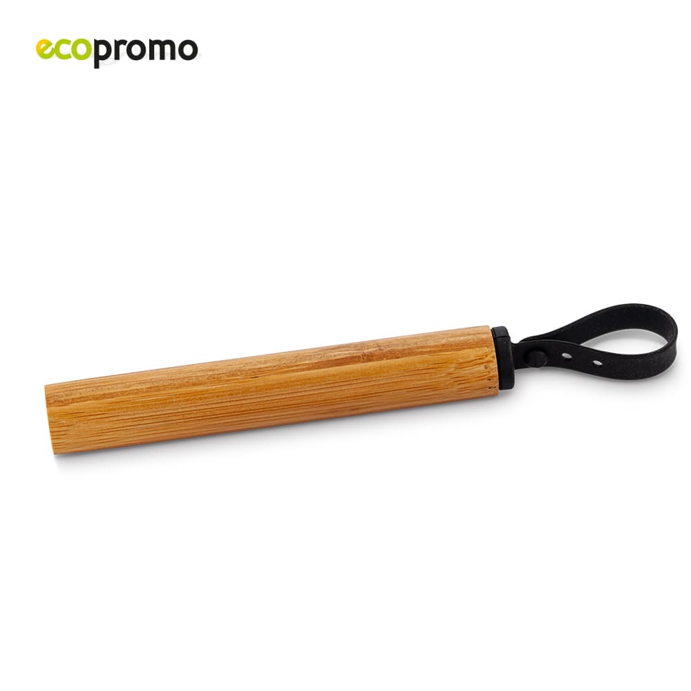 Pitillo Reutilizable Metálico Bamboo  CP-291(cp) - Pro-Ponemos