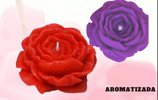 VELA FLOR PEONIA PEQUEÑA - Pro-Ponemos
