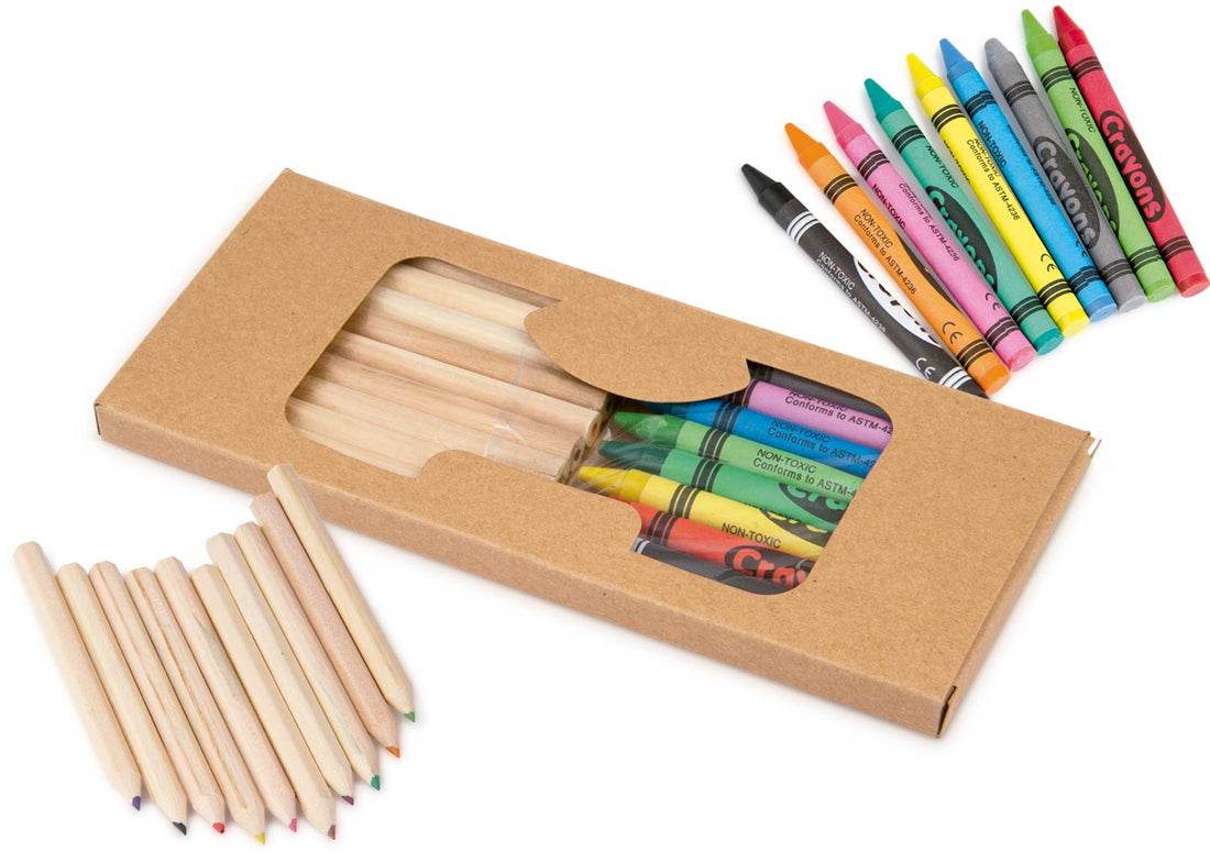 Set de Crayolas y Colores  ES0314 (MP) - Pro-Ponemos