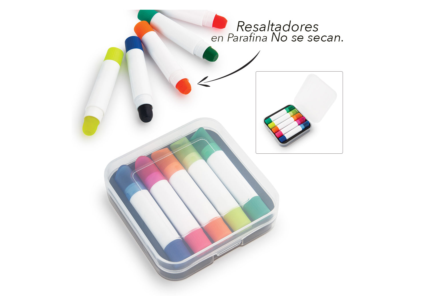ES0567 Set Resaltadores Wax 5 (MP) - Pro-Ponemos