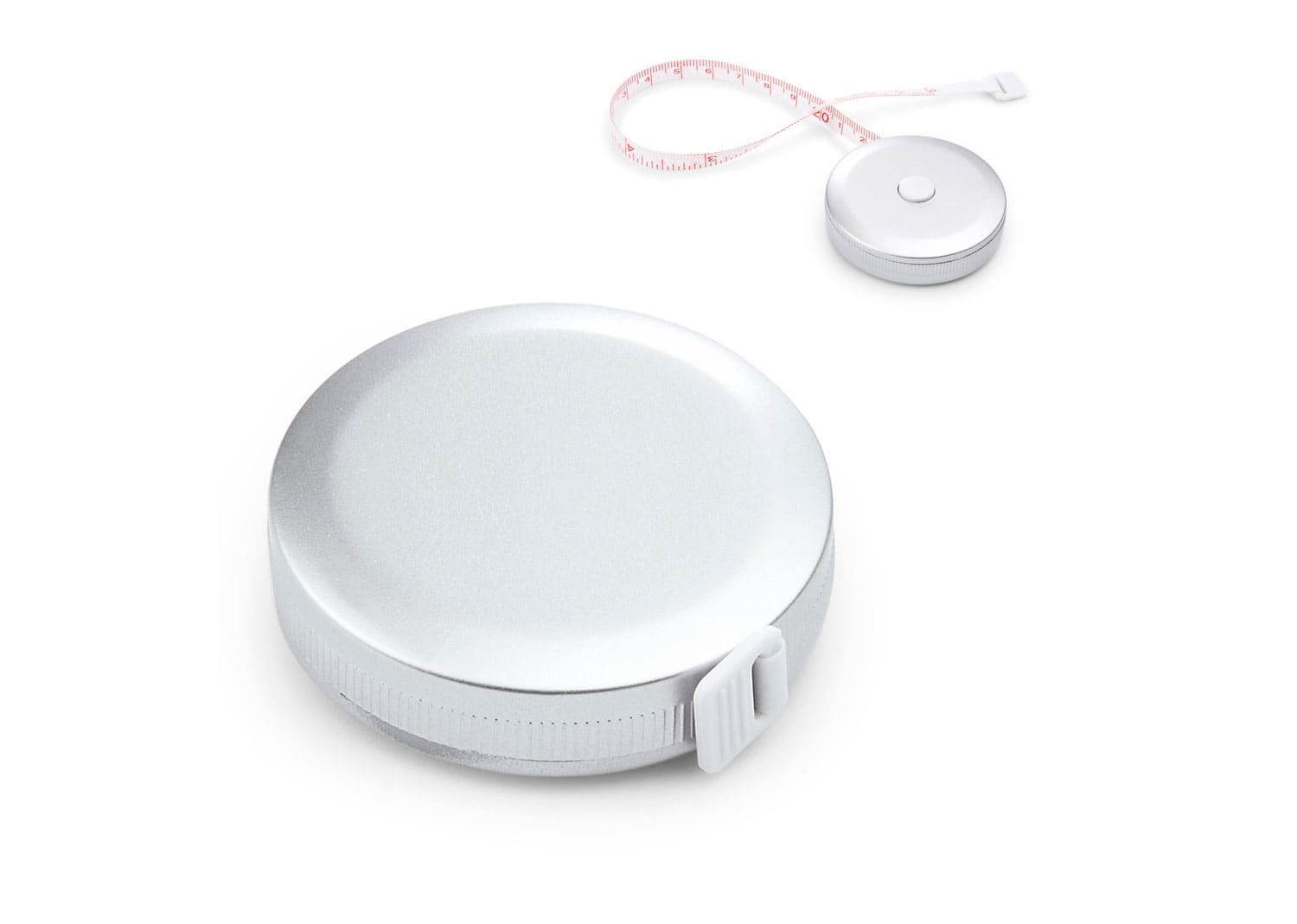HE0080 Cinta Métrica Round Plata(MP) - Pro-Ponemos