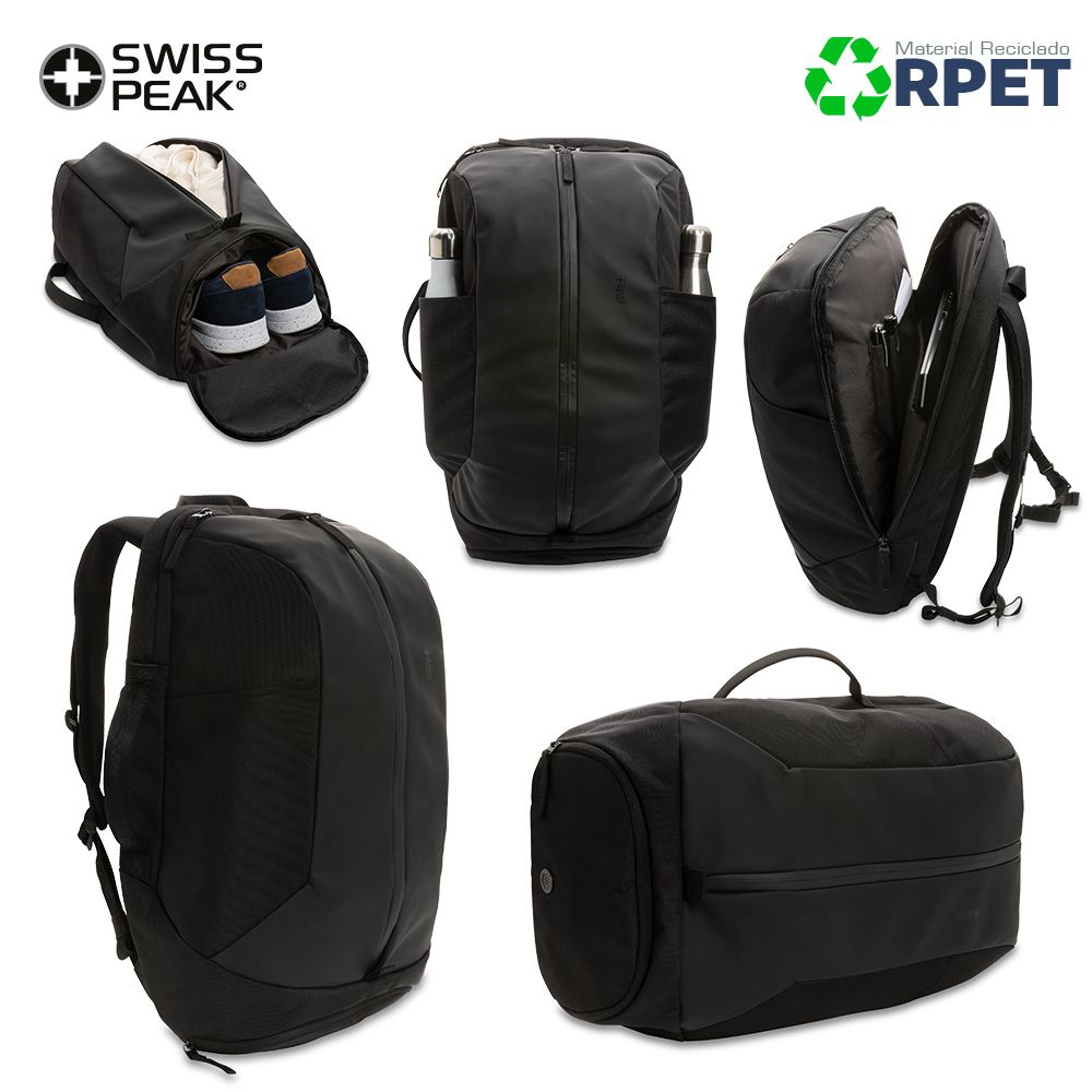 Morral Backpack Gym Swisspeak RPET VA-1069 (CP)
