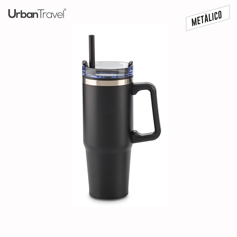 Mug Metálico y Plástico Chester Urban Travel 900ml MU-396 (CP) (NUEVO) - Pro-Ponemos