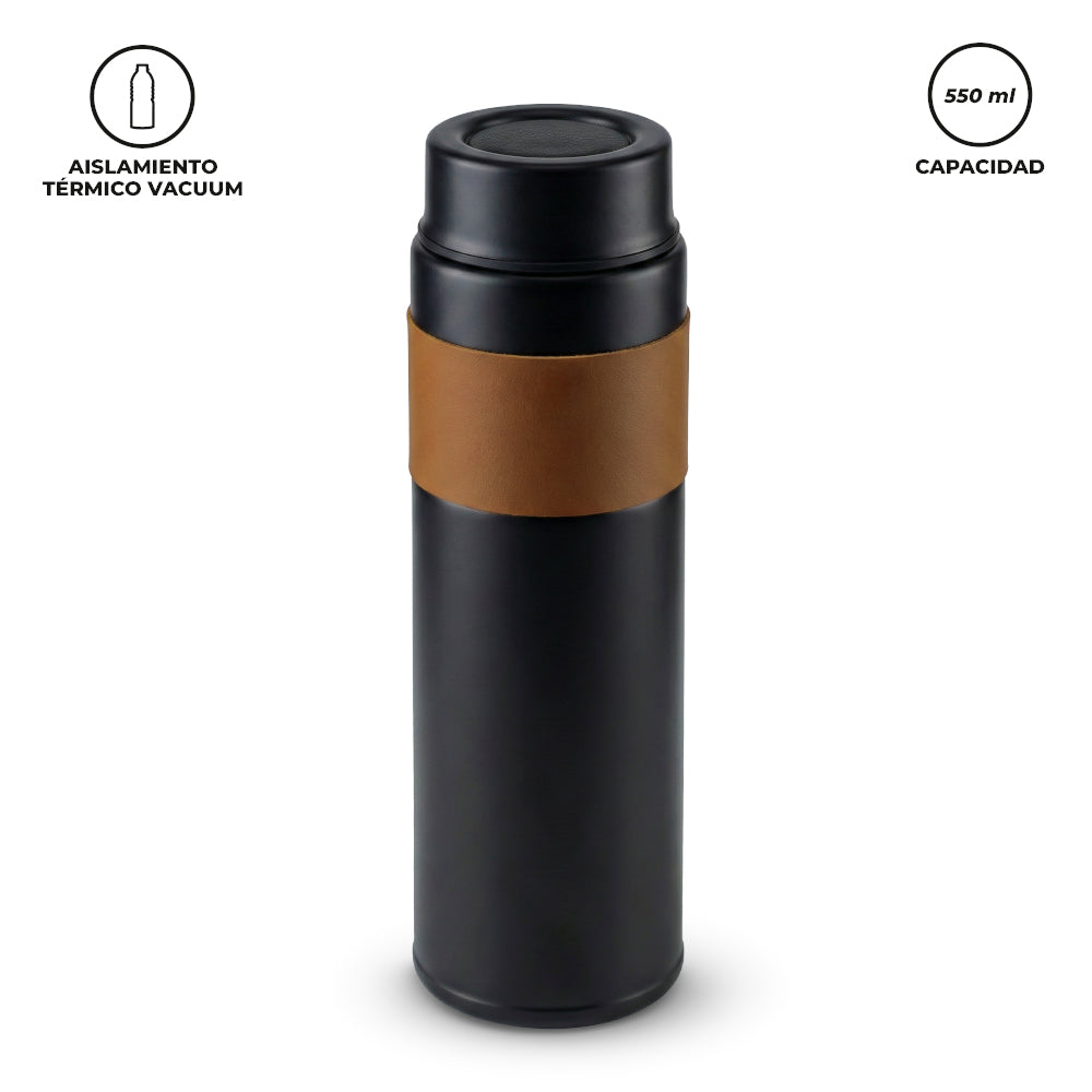 Botilito Metálico Concord Negro 550ml MU-458 (CP) (NUEVO) - Pro-Ponemos
