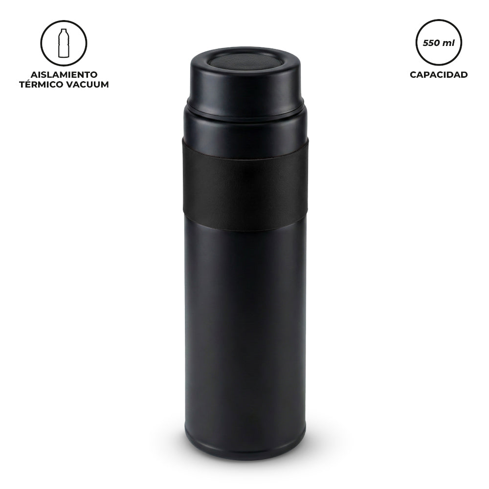 Botilito Metálico Concord Negro 550ml MU-458 (CP) (NUEVO) - Pro-Ponemos