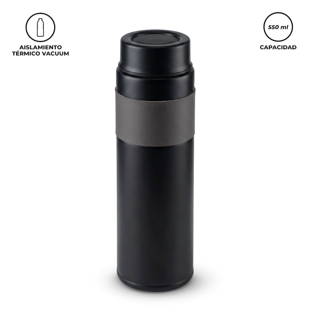 Botilito Metálico Concord Negro 550ml MU-458 (CP) (NUEVO) - Pro-Ponemos