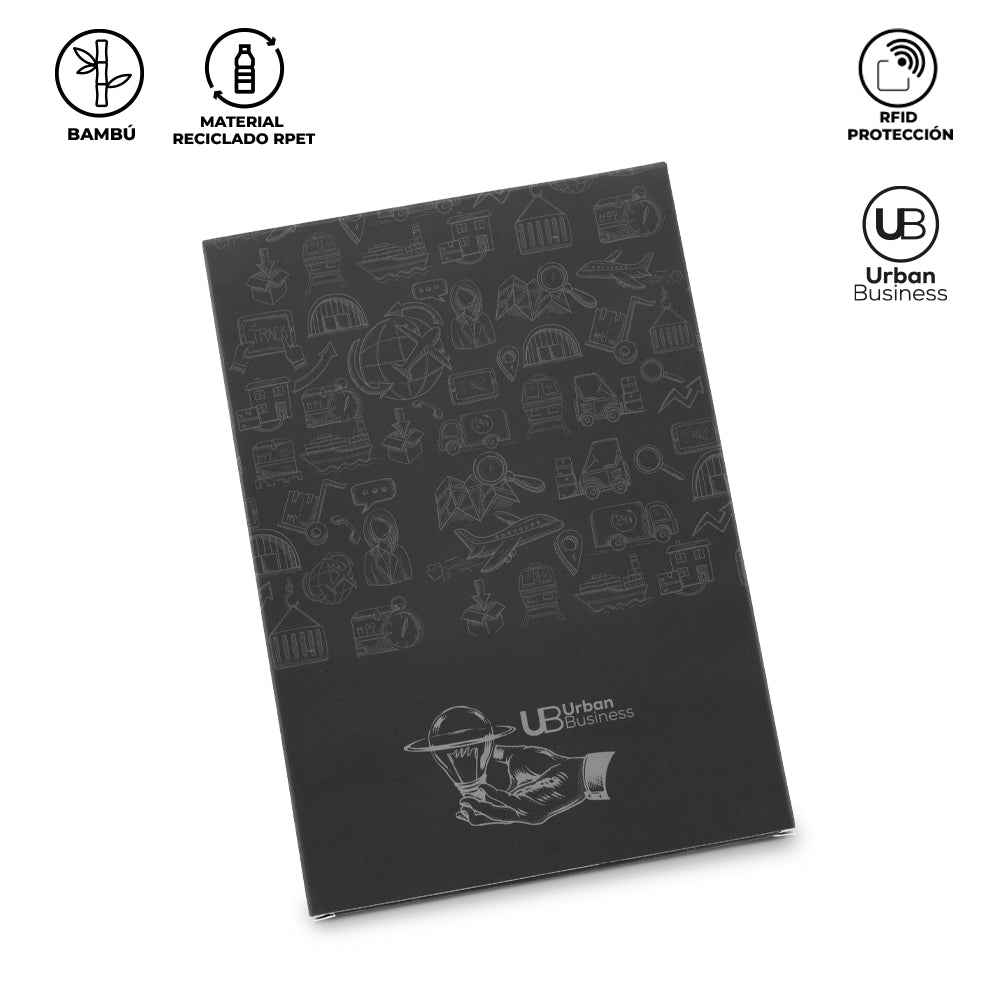 Libreta Multifuncional RPET Bamboo Urban Business OF-642 (CP) (NUEVO) - Pro-Ponemos