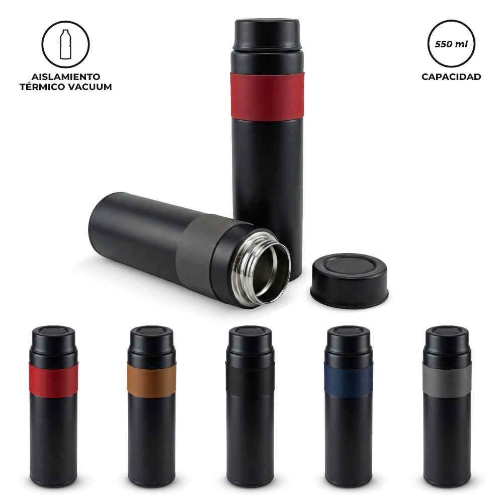 Botilito Metálico Concord Negro 550ml MU-458 (CP) (NUEVO) - Pro-Ponemos