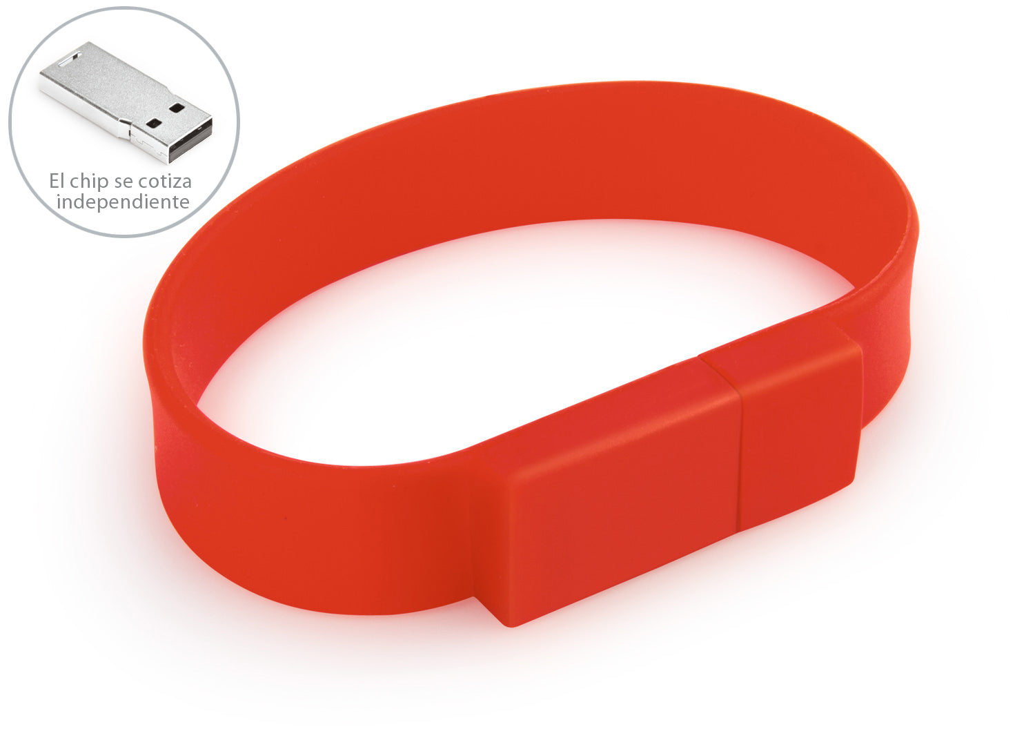 USB024 Manilla Bracelet para USB (CP) (OFERTA) - Pro-Ponemos