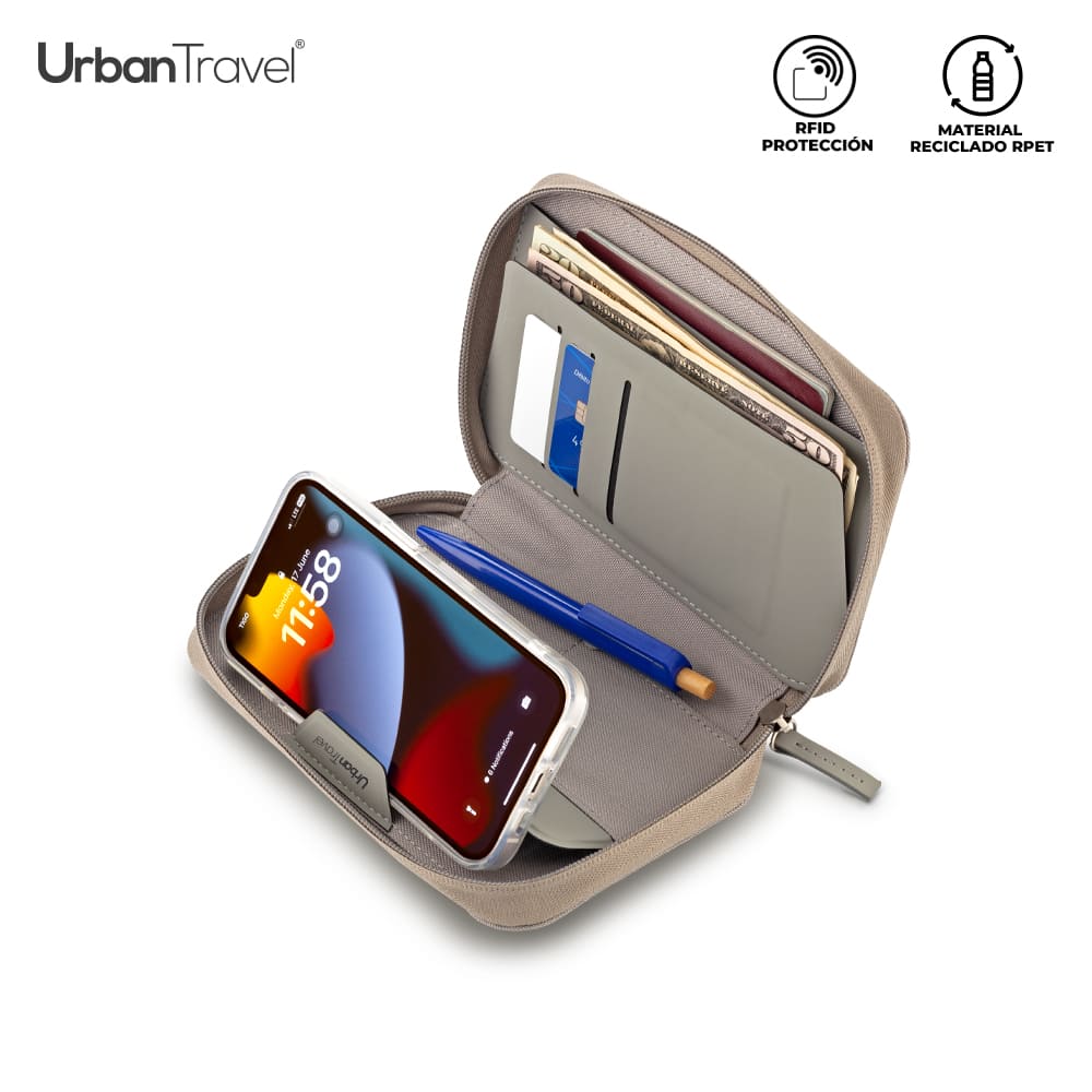 Portadocumentos RPET Urban Travel VA-1090 (CP) (NUEVO) - Pro-Ponemos