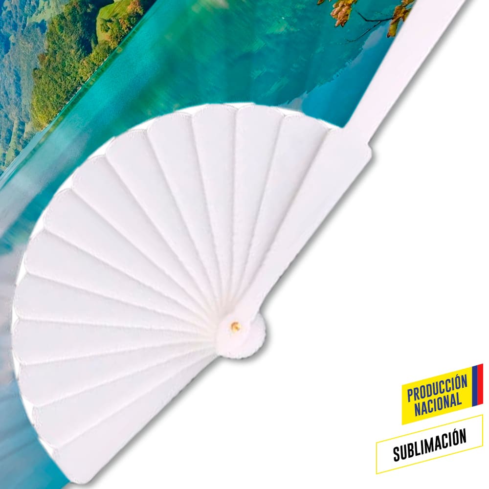 Cuerpo Plastico para Abanico(Tela impresa ProdNal)  VA-196-1 (CP) - Pro-Ponemos