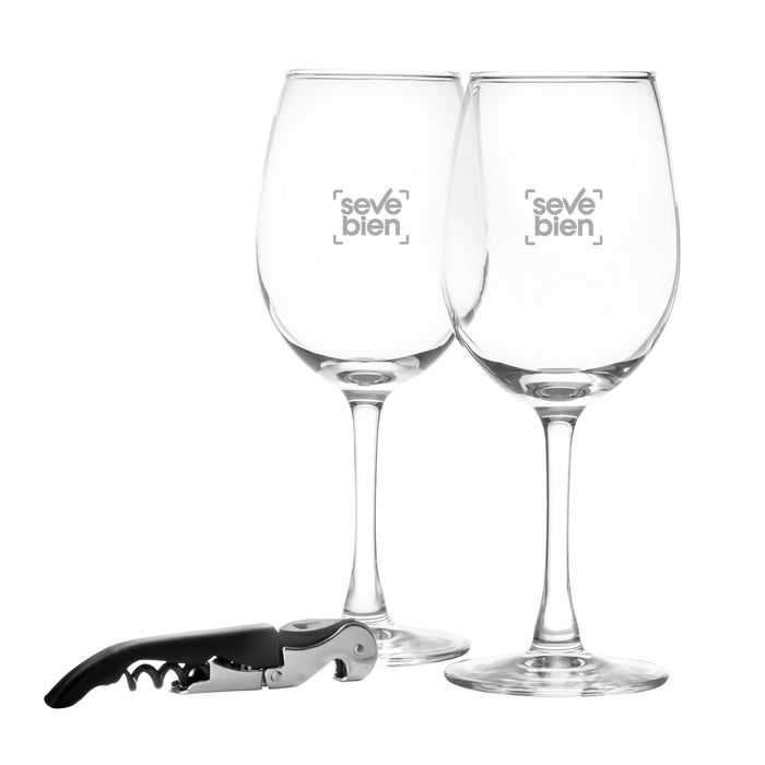 T673  Set de vino "BRINDIS" (SS) - Pro-Ponemos