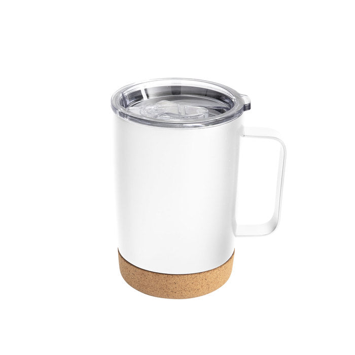 T762  Mug térmico "KORK" (CDO) (NUEVO)