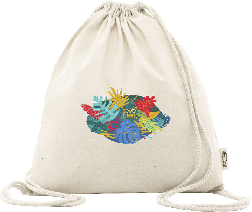 C588  Bolsa mochila de algodón "CHILL" (SS) (NUEVO) - Pro-Ponemos