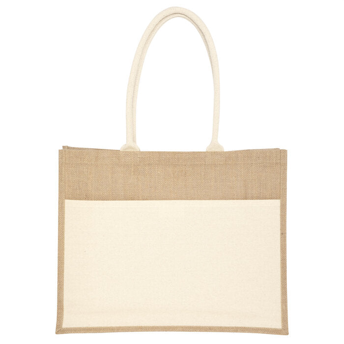 C589  Bolsa de algodón y yute "YUCATÁN" (SS) (UEVO) - Pro-Ponemos