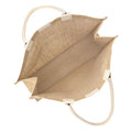 C589  Bolsa de algodón y yute 