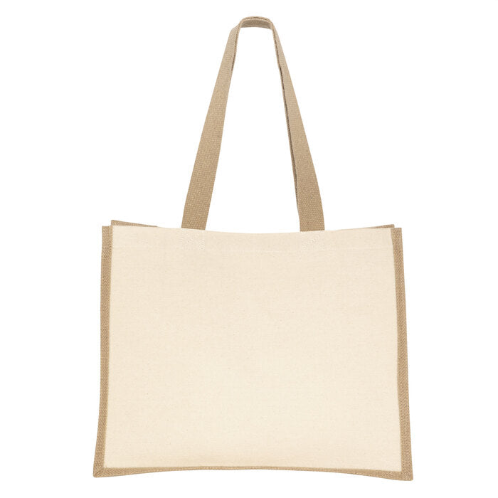 C592  Bolsa de algodón y yute "YARI" (SS) (NUEVO) - Pro-Ponemos