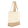 C590  Bolsa de algodón y yute 