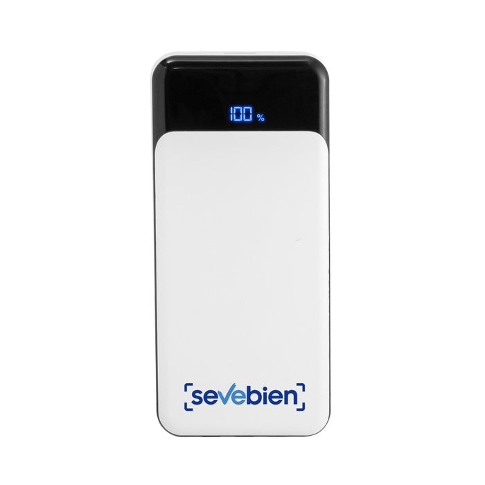 EC776  Power Bank multipuerto "ATLANTA" (SS) - Pro-Ponemos