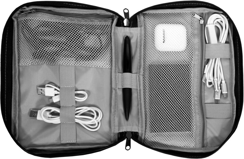 EC742  ORGANIZADOR DE CABLES "FILLMORE" (SS) - Pro-Ponemos