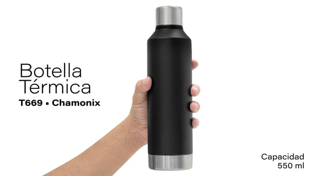 T669  Botella vacuum "CHAMONIX" (CDO) (NUEVO)